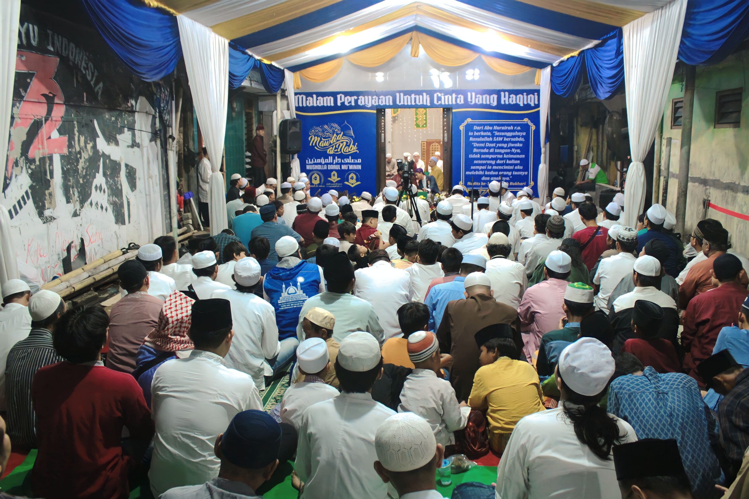 Foto Dokumentasi Peringatan Mawlid Nabi Muhammad 1445 Hijriah