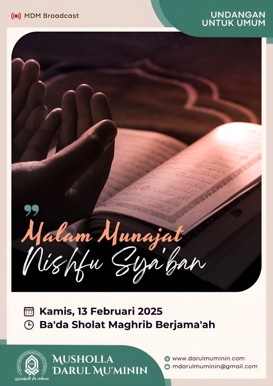 Doa Nishfu Sya'ban Doa Nishfu Sya'ban